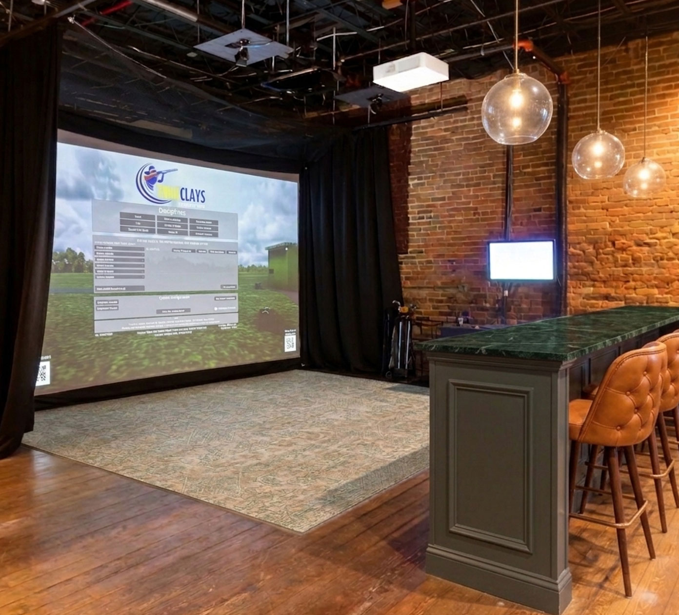 True Clays area after renovation