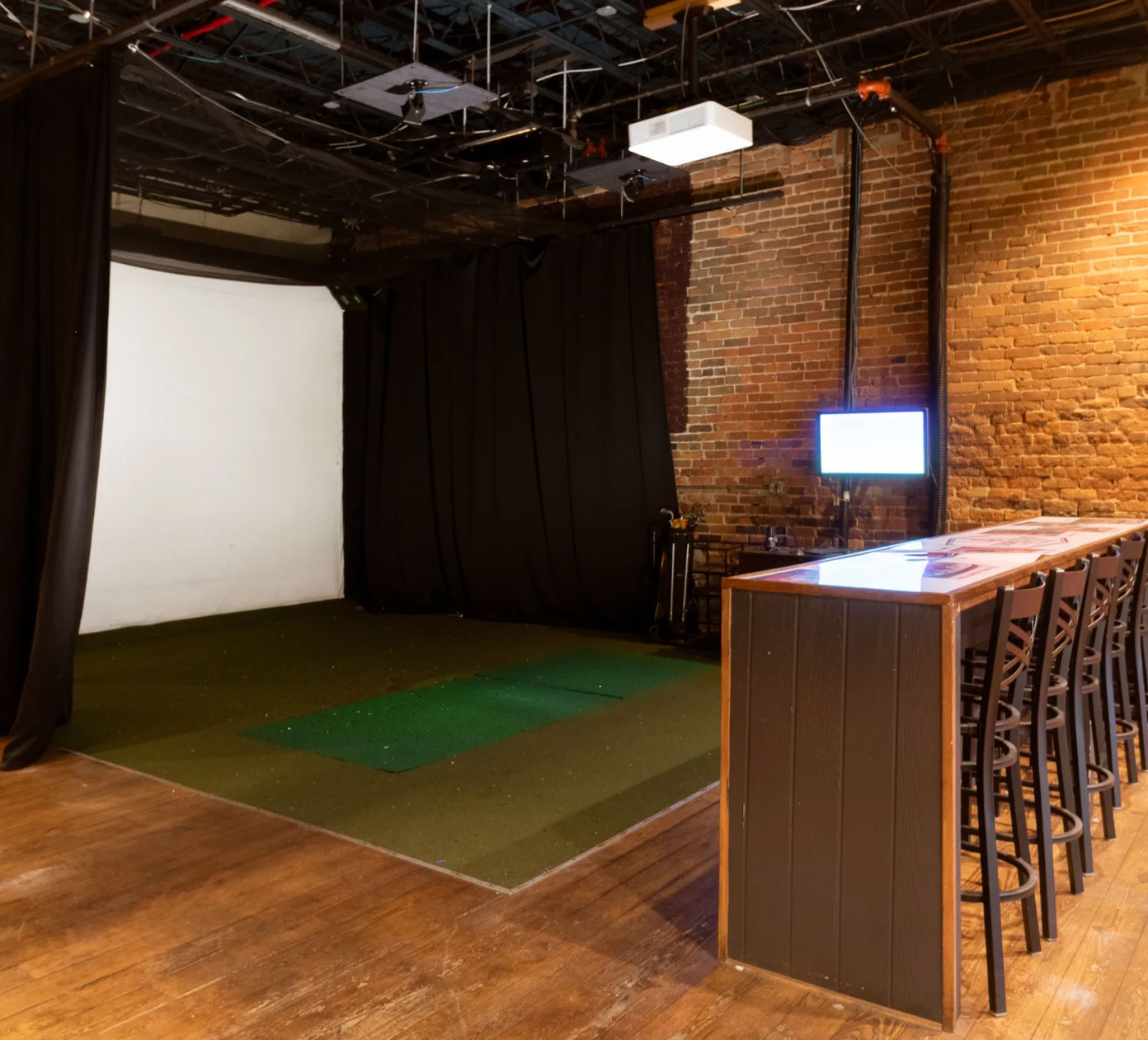 True Clays area before renovation